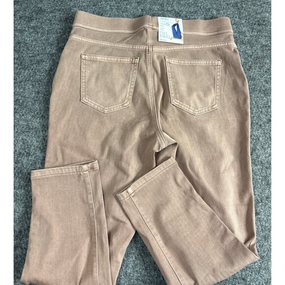 Time & Tru Womens L/12-14 Pink Jeggings Made In Vietnam - Picture 6 of 7